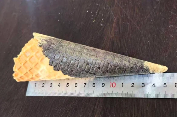 150mm long ice cream waffle cone 150mm long ice cream waffle cone