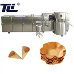 আইসক্রিম ক্রিস্পি ওয়াফেল কাপ মেকিং মেশিন